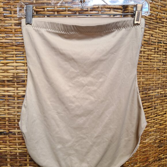 Spanx Sara Blakely High Waist Slimmer Briefs Beige Sz 1X - Picture 2 of 4